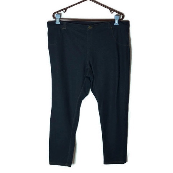 Blue Jeggings, NWOT, 3X - Picture 2 of 8